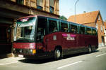 Aus den 90-er Jahren: Mercedes O 404 15 RHD  Bus Meeting 92 , Heidelberg