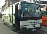 Mein Fahrschulbus: ein Mercedes O404RH der Firma Knauss Reisen im Jahr 2009 hier in Winnenden 