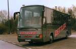Ernst Auwärter Eurostar SHD O404, aufgenommen im November 2001 auf dem Parkplatz der Westfalenhallen in Dortmund.