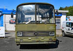 Mercedes O 302 Frontbild, ehemaliger Bundeswehrbus einer FM-Ausbildungs-Kompanie - 29.09.2023