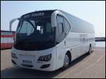 Mercedes Sundancer von BoyTours aus Deutschland im Stadthafen Sassnitz am 26.04.2014