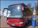Mercedes Tourismo von WF-Reisen aus Deutschland im Stadthafen Sassnitz am 20.04.2014