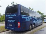 Mercedes Tourismo von Becker-Strelitz-Reisen aus Deutschland in Rostock am 02.07.2014