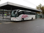 Rattin - Mercedes Tourismo SH 203 in Schaffhausen bei den Bushaltestellen beim Bahnhof am 25.10.2016