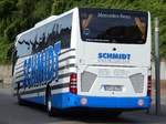 Mercedes Tourismo von Schmidt aus Deutschland im Stadthafen Sassnitz am 24.08.2017