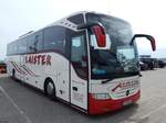 Mercedes Tourismo von Laister aus Österreich im Stadthafen Sassnitz am 20.05.2015
