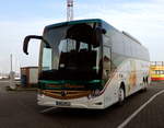 Mercedes Benz Reisebus am 23.10.19 in Stralsund