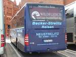 Mercedes Tourismo RH von Becker-Strelitz Reisen aus Deutschland in Stralsund am 26.08.2018