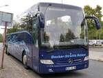 Mercedes Tourismo von Becker-Strelitz Reisen aus Deutschland in Neubrandenburg am 11.10.2020