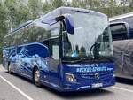 Mercedes Tourismo von Becker-Strelitz Reisen aus Deutschland in Plau am See am 10.07.2024