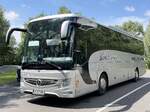 Mercedes Tourismo von W�rlitz Tourist aus Deutschland in Plau am See am 24.07.2024