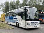 Mercedes Tourismo von Reese aus Deutschland mit Anh�nger in Plau am See am 17.09.2024