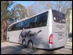 Mercedes Travego von Lenzliner aus Deutschland in Binz am 17.03.2013