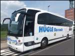 Mercedes Travego von Hügle Rossach aus Deutschland vor dem Kalibergwerk in Merkers am 16.07.2013