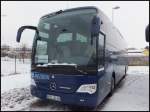 Mercedes Travego von GFB-Reisen aus Deutschland in Bergen am 29.01.2014