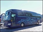 Mercedes Travego von GFB-Reisen aus Deutschland im Stadthafen Sassnitz am 29.05.2014