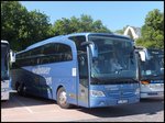 Mercedes Travego von Neubauer-Reisen aus Deutschland im Stadthafen Sassnitz am 29.05.2014