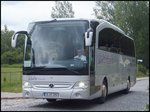 Mercedes Travego von Wörlitz Tourist aus Deutschland im Stadthafen Sassnitz am 21.06.2014