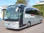 Mercedes Travego von Bohr aus Deutschland im Stadthafen Sassnitz am 02.05.2018