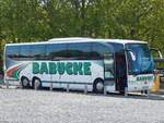 Mercedes Travego von Babucke aus Deutschland in Binz am 04.05.2018