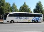 Mercedes Travego von Auto-Gaus aus Deutschland in Neubrandenburg am 26.07.2018