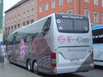 Mercedes Travego 17 RHD  FC Bayern München , 08.04.2005 München Hauptbahnhof
