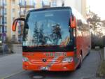 Mercedes Travego von Ubben aus Deutschland in Binz am 24.02.2019