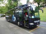 Mercedes benz Travego de la maison allemande Binder photographié le 05.09.2012 à Berne 