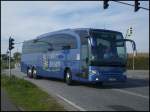 Mercedes Travego von Neubauer Reisen aus Deutschland in Mukran am 02.09.2012