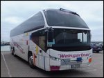 Neoplan Cityliner von Weingartner aus Deutschland im Stadthafen Sassnitz am 31.05.2014