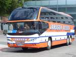 Neoplan Cityliner von Janssen Reisen aus Deutschland im Stadthafen Sassnitz am 16.05.2016