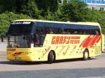 Neoplan Cityliner von Graf's Reisen aus Deutschland im Stadthafen Sassnitz im Jahr 2016
