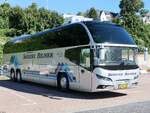 Neoplan Cityliner von S�rens Rejser aus D�nemark im Stadthafen Sassnitz am 13.08.2024
