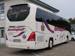 Neoplan Cityliner von Benninghoff aus Deutschland (ex Schumacher _ NB-SR 50) in Sassnitz am 19.10.2024
