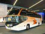 Der neue Cityliner Hartmann-Reisen bei der Abholung in München am 12.01.2011