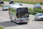 Neoplan de la maison Eberhard Reisen photographié le 08.07.2012 à Oensingen 