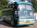 Neoplan Euroliner von Przew�z Os�b  Ontour  Kamil Grzybowski aus Polen im Stadthafen Sassnitz am 22.09.2024