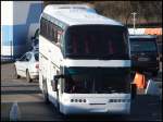 Neoplan Spaceliner ohne Kennzeichen in Mukran am 02.12.2013