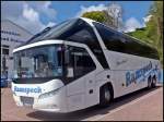 Neoplan Starliner von Ramspeck aus Deutschland im Stadthafen Sassnitz am 04.05.2014