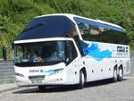 Neoplan Starliner von Gehle aus Deutschland im Stadthafen Sassnitz am 24.05.2016 