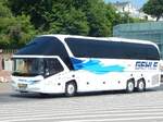 Neoplan Starliner von Gehle aus Deutschland im Stadthafen Sassnitz am 24.05.2016 