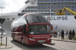 Der wohl schnste Reisebuss den es im Moment gibt.Neoplan Starliner!!!Rostock Juni 2010