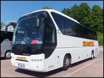 Neoplan Tourliner von Astl aus Deutschland im Stadthafen Sassnitz am 25.05.2014