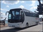 Neoplan Tourliner von Kremerskothen-Busse aus Deutschland im Stadthafen Sassnitz am 02.07.2014