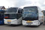 Neoplan Cityliner und Tourliner  Friedel , Arberg März 2019