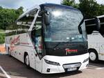 Neoplan Tourliner von Reichert Bus & Touristik aus Deutschland im Stadthafen Sassnitz am 08.07.2020