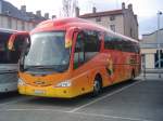 Scania Irizar aus Zaragoza (SP) zu Besuch in Nancy(F).