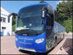 Scania OmniExpress von Frst-Reisen/Weltenbummler aus Deutschland im Stadthafen Sassnitz am 10.08.2013