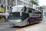 Scania Hochdecker in Cityliner-Optik  Luxury Coaches , Singapur Januar 2017