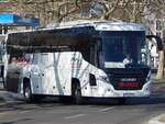 Scania Touring von Racic Eurobus BG aus Bulgarien in Berlin am 30.03.2019
